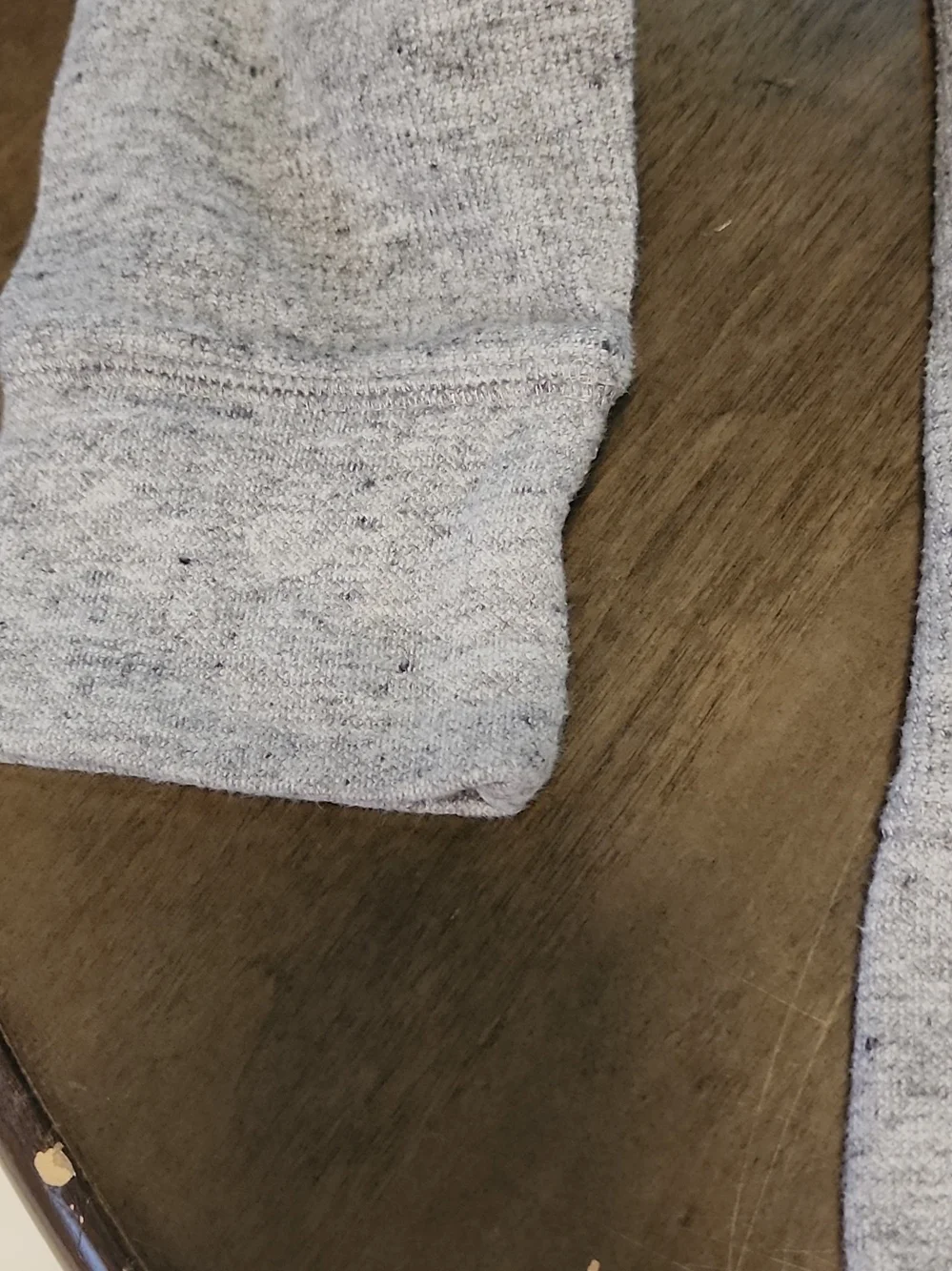 Light Heathered Banana Republic Crewneck Sweater - Grey